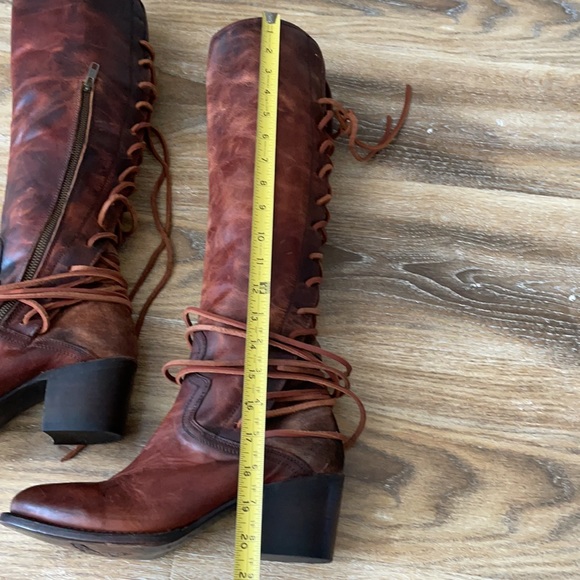 Freebird by Steven The Coal Tall Boots in Cognac - Picture 9 of 14